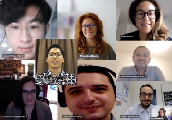 UNOOSA held the webinar " Voices of global youth on leveraging satellites for better lives: the winners of the UNOOSA/SGAC Space4Youth Competition" on 5 October. Tsz Long So (2020 Space4Youth Competition winner) is on the top left.