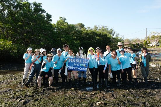 Hui Ying Ying, a Year 2 GRMG student, joined the HKBU Serve-cation in Bali, Indonesia, where she gained a deeper understanding of environmental conservation and sustainable practices. (She is the first student from the left in the back row of the group photo.)