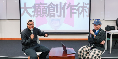 Tong Fong Sing of 100 Most undertakes a creative task with BCW students