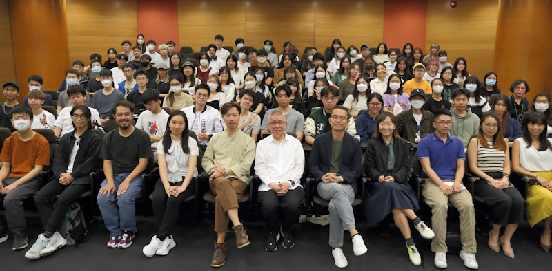 靳埭强博士亲临国际学院畅谈设计与创作之路