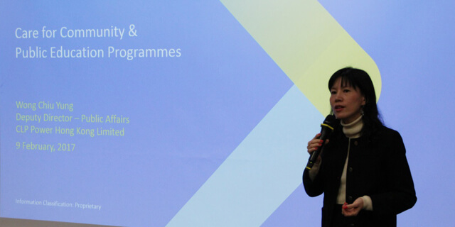 Division of Business organises a seminar on Corporate Social Responsibility of CLP Power Hong Kong Limited