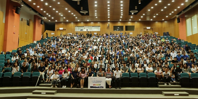 CIE New Student Orientation Week 2017-18 welcomes about 2,000 new students