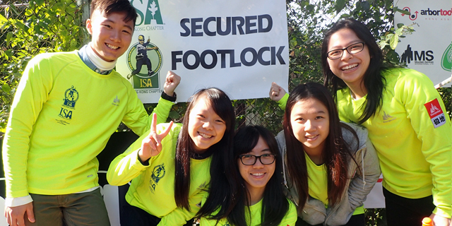 CIE Tree Management students volunteer at the Annual Tree Climbing Championship 2015