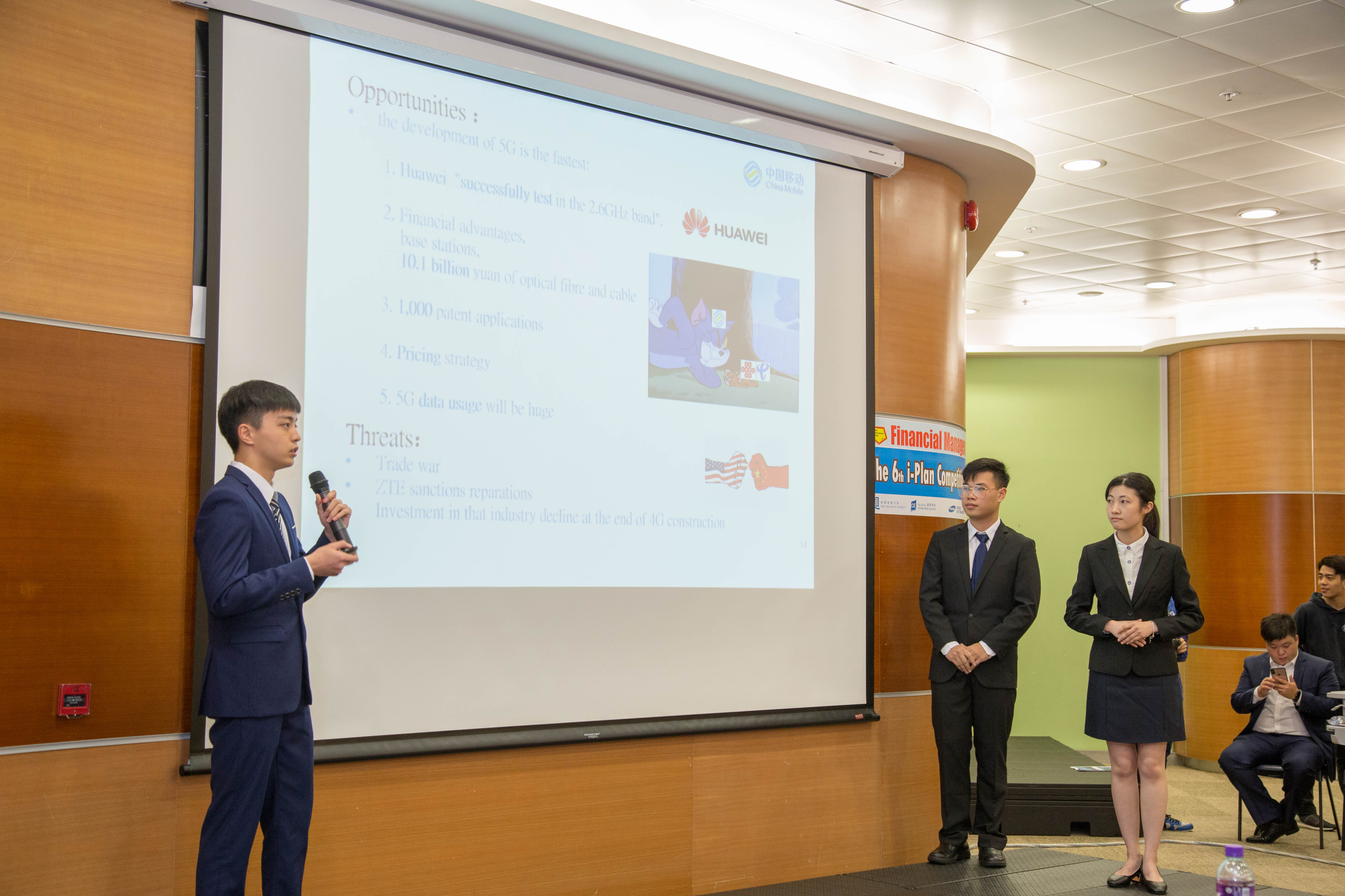 Students were required to take a series of intensive training and preparation for Competition.   