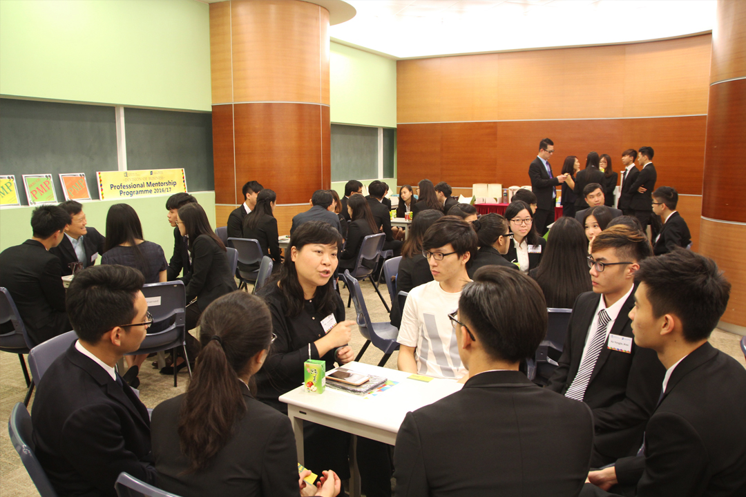 All mentees have benefited a lot from the sharing of their professional mentors.