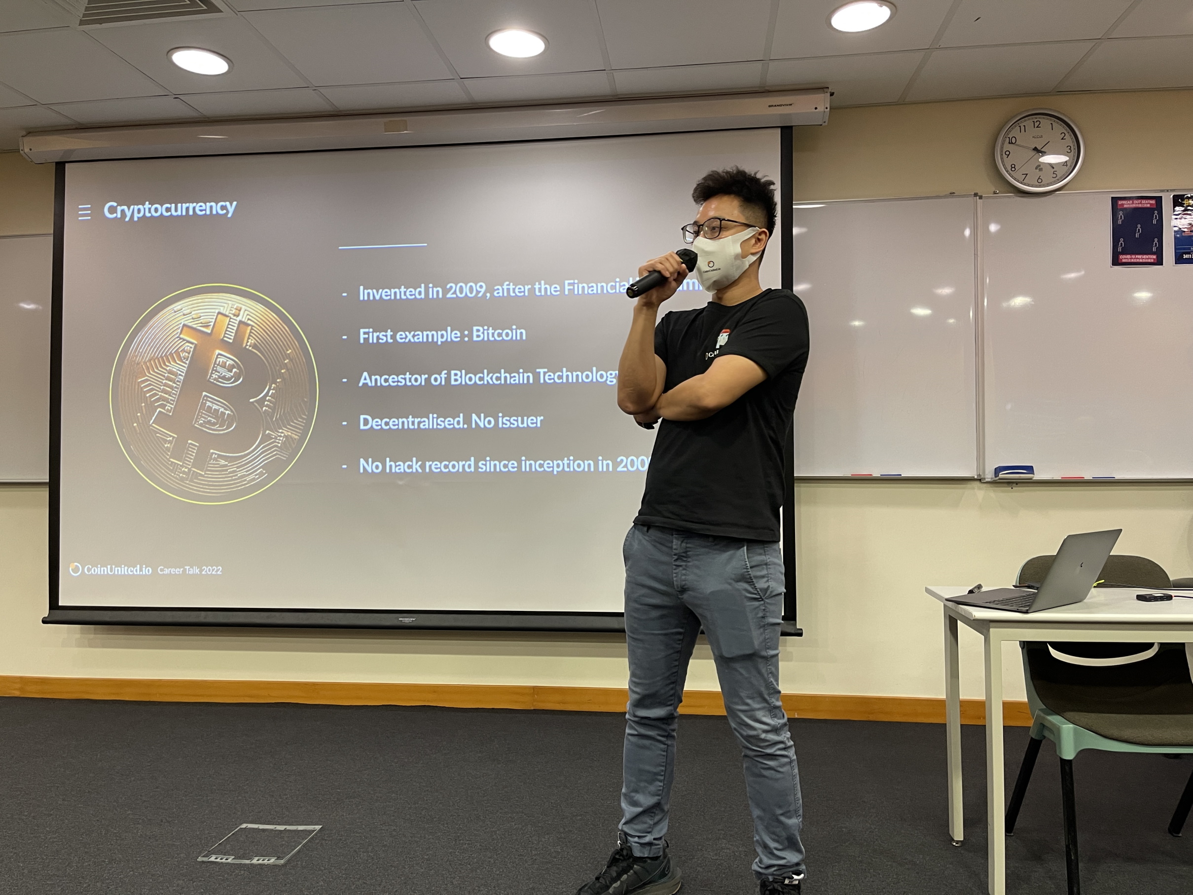 CoinUnited.io 共同创办人与同学分享加密货币行业的就业前景
