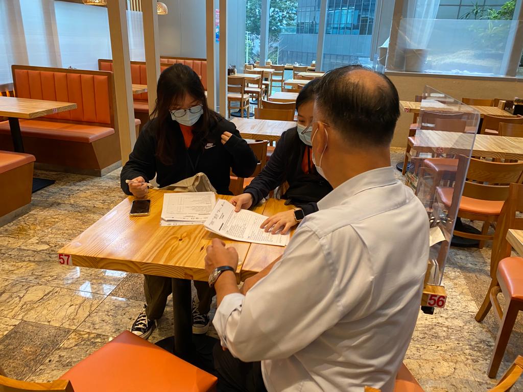 浸大學國際學院與食德好合作發起「業界廚餘現況調查」，以葵青區作為試點，透過訪問區內各類型的食肆、搜集廚餘數據及處理面對的問題，並了解相應的社區廚餘回收配套及減廢誘因。