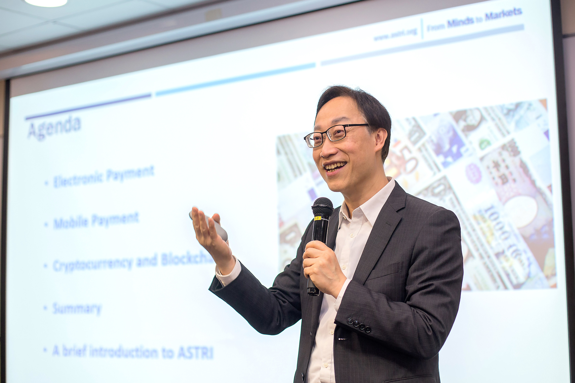 岑錦康博士認為金融科技發展潛力巨大，亦將會成為香港未來最具影響力的行業。