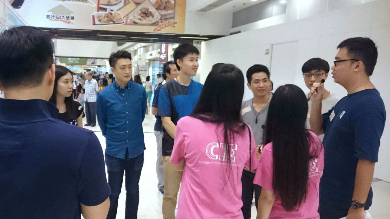CIE students participated in TECM to serve as tour guides, workshop helpers, researchers and promoters in the bazaar