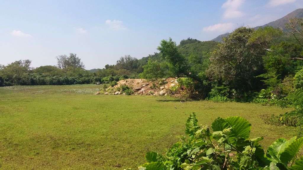 大屿山贝澳湿地遭倾倒泥头及建筑废料 (Photo-credit: 「地理及资源管理」专修二年级学生梁翠碧)