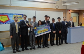 The Champion team selected Beijing Jingneng Clean Energy Co. Limited (579) based on the national policy and the background of its major shareholder.