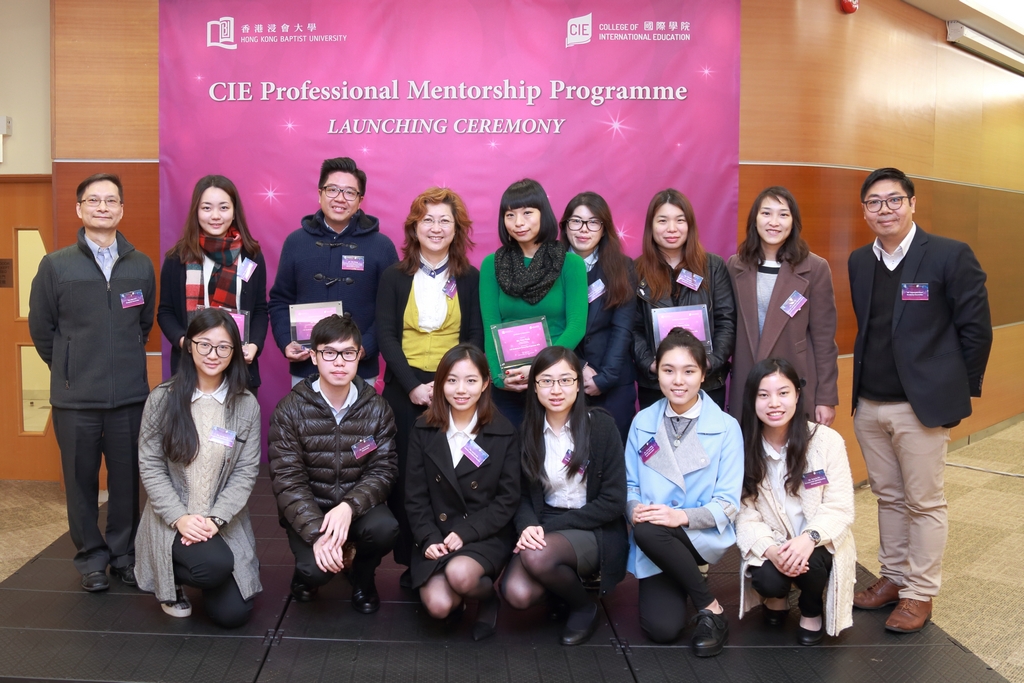 CIE Professional Mentorship Programme 2015-16 