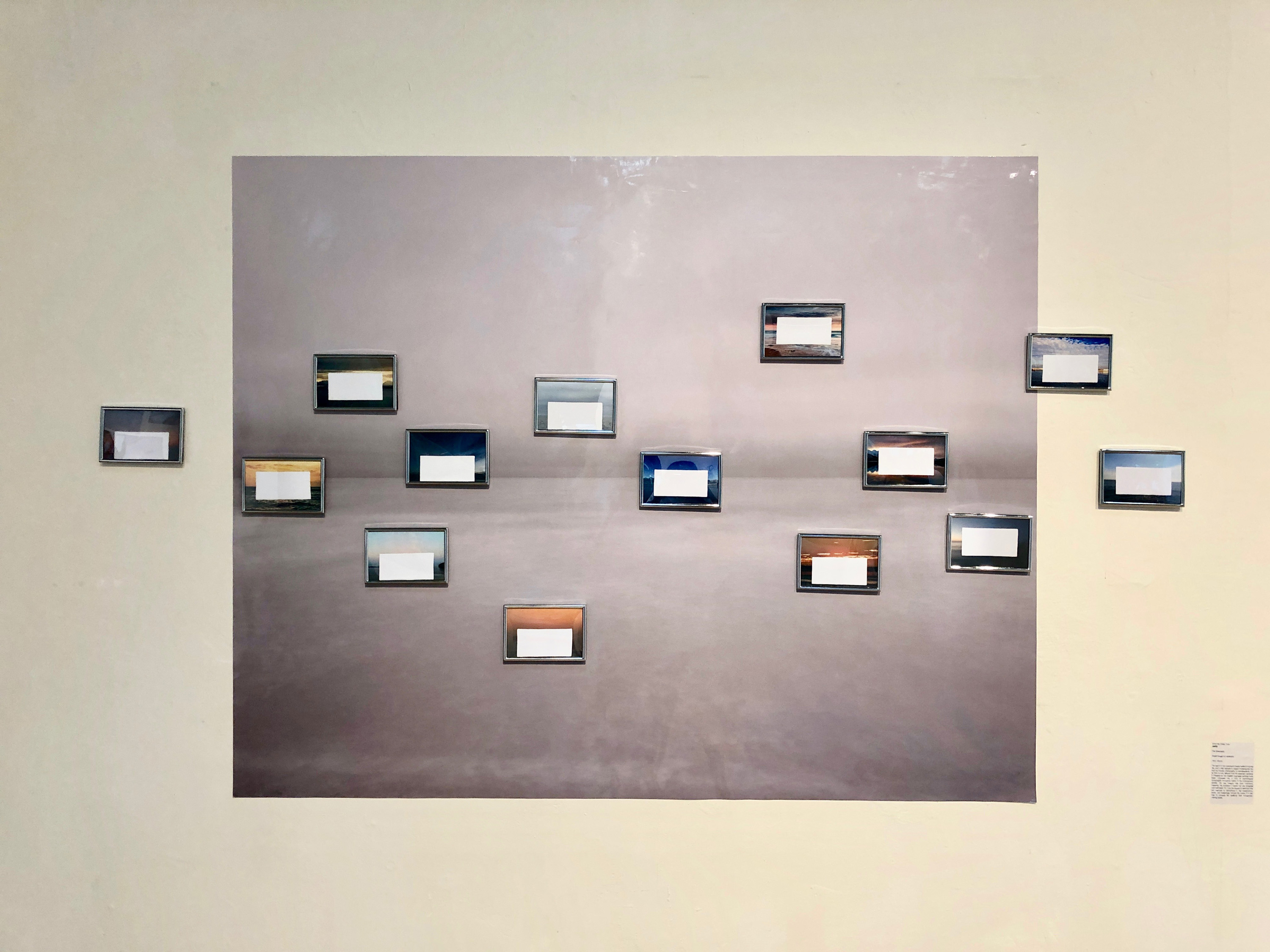 徐曉澄同學的作品「Seascapes」對海洋有另一種欣賞及表達的角度。