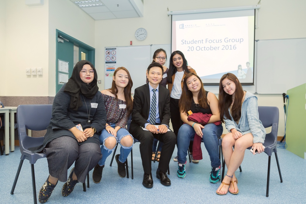 The students treasured the opportunity to communicate with the College about their study life in CIE.