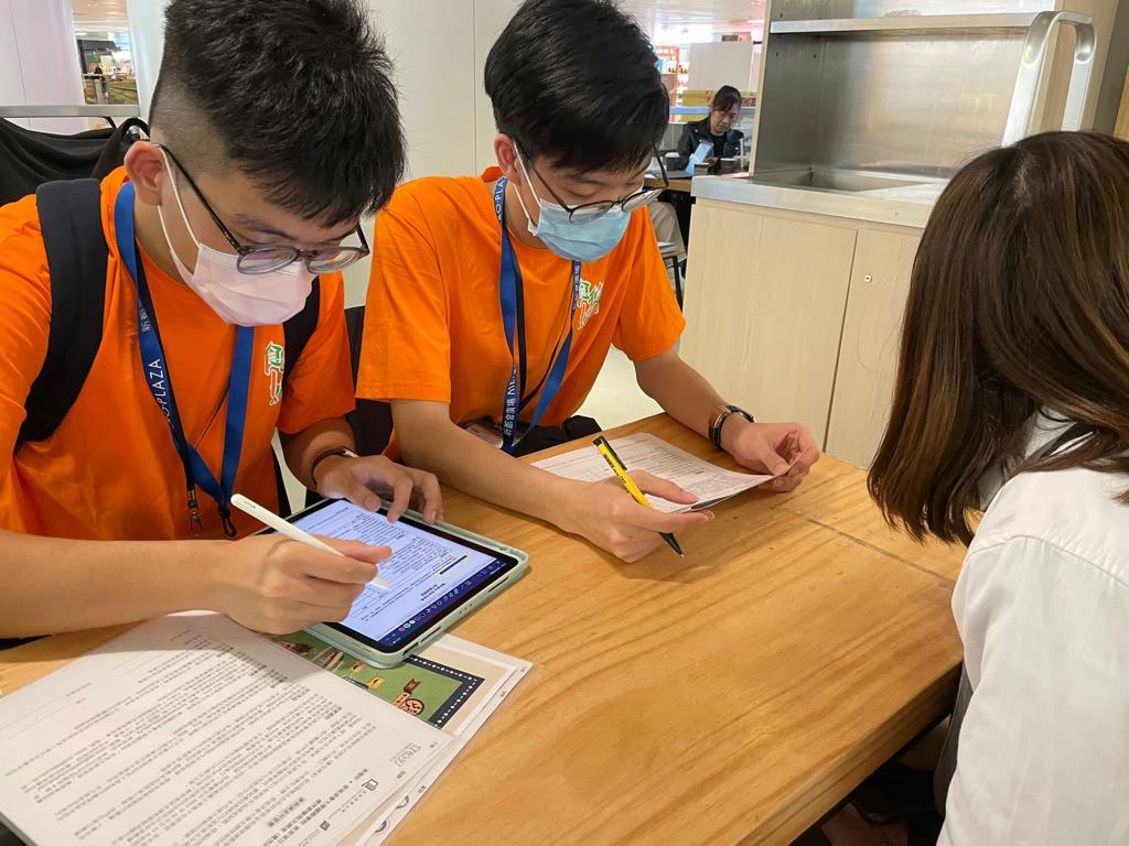 負責進行調查的「地理及資源管理」專修同學表示調查活動卻令他們提高「惜食」的意識，「食幾多叫幾多」的原則，並有責任把剩食打包帶走，避免浪費。