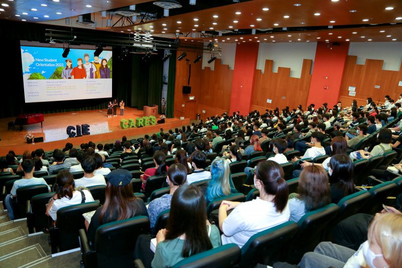 國際學院舉辦一連串迎新活動，包括迎新日和多個大專學習預備工作坊，助新生開展大專新一頁。