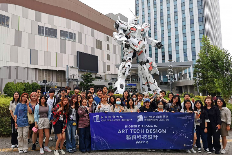 CIE students engage in the ART TECH Voyage in Tokyo