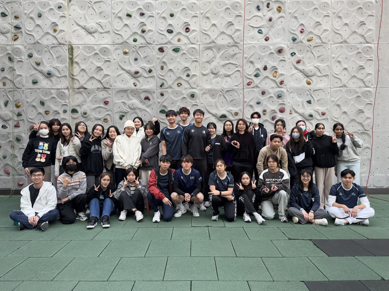 学生发展中心举办历奇训练启发同学潜能
