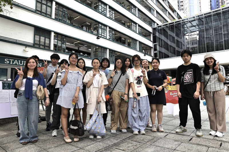 元创坊PMQ虽然小店林立，其实以前是一座警察宿舍。