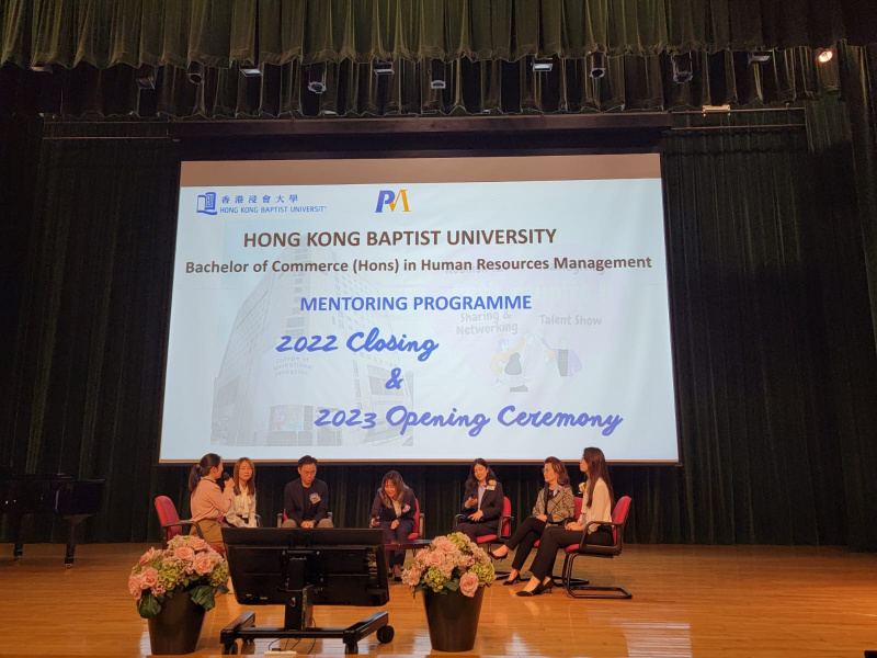 A total of 15 mentors from sizable organizations and 57 student mentees attended the Ceremony.