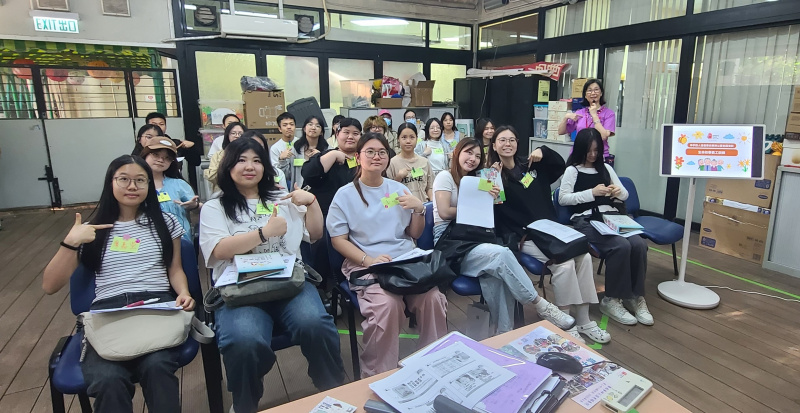 CPP students attended the “Elder Life Story Workshop” organised by the Helping Hand Father Sean Burke Care Home for the Elderly.