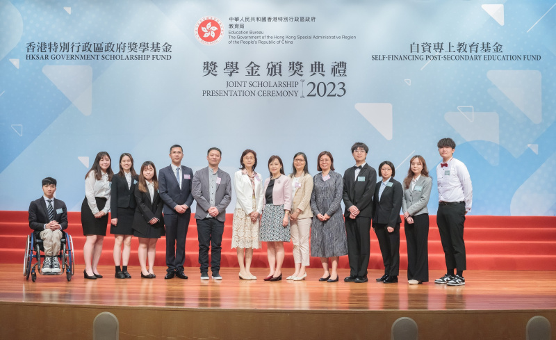 浸大持續教育學院及國際學院共237位同學獲頒逾450萬獎學金。