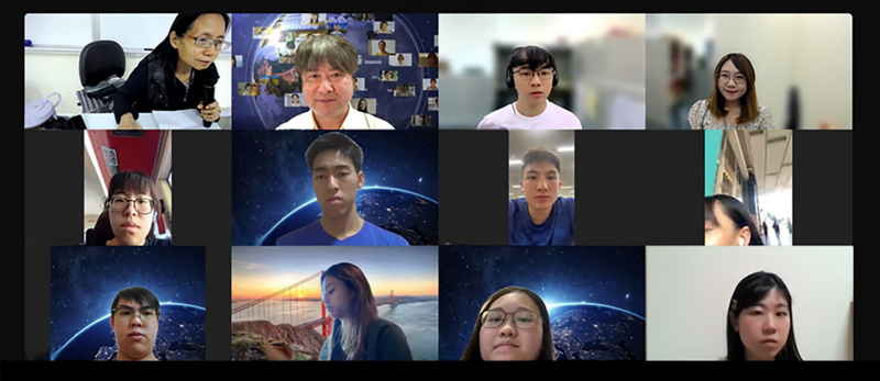 A Virtual Exchange webinar was organised by Division of Business to foster interactions between Hong Kong and Japanese students.
