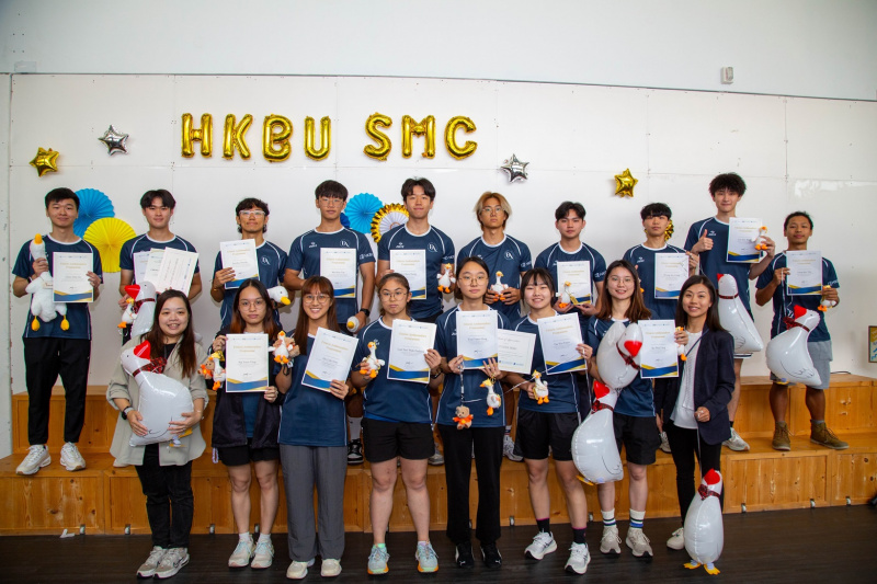 健康推廣大使於校園組織不同的康體活動，鼓勵同學關注身心靈健康。