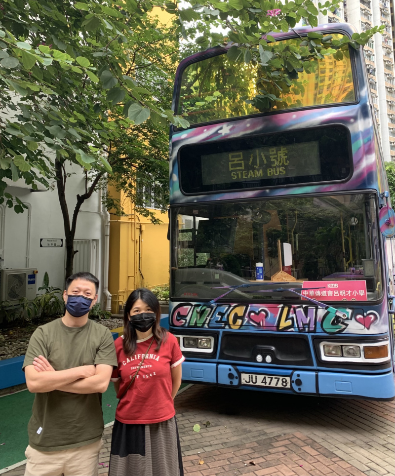 浸大国际学院高级讲师郑嘉麟及浸大新闻系助理教授卢惠娴举行工作坊与学界分享「用传媒说故事」。