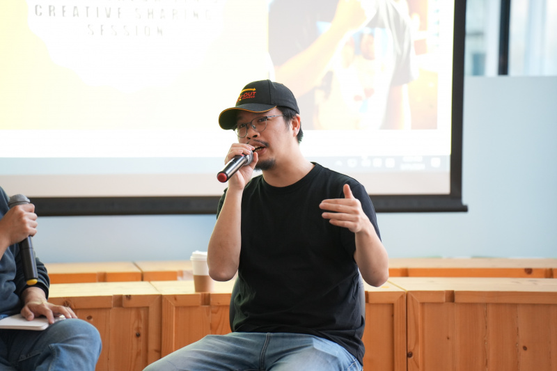 《正义回廊》导演何爵天先生与同学畅谈电影创作的要诀