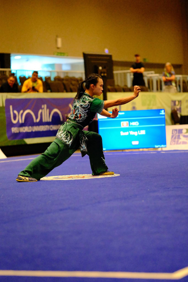 This championship marked Esther’s first championship competition in the Nanquan style since she made the switch.