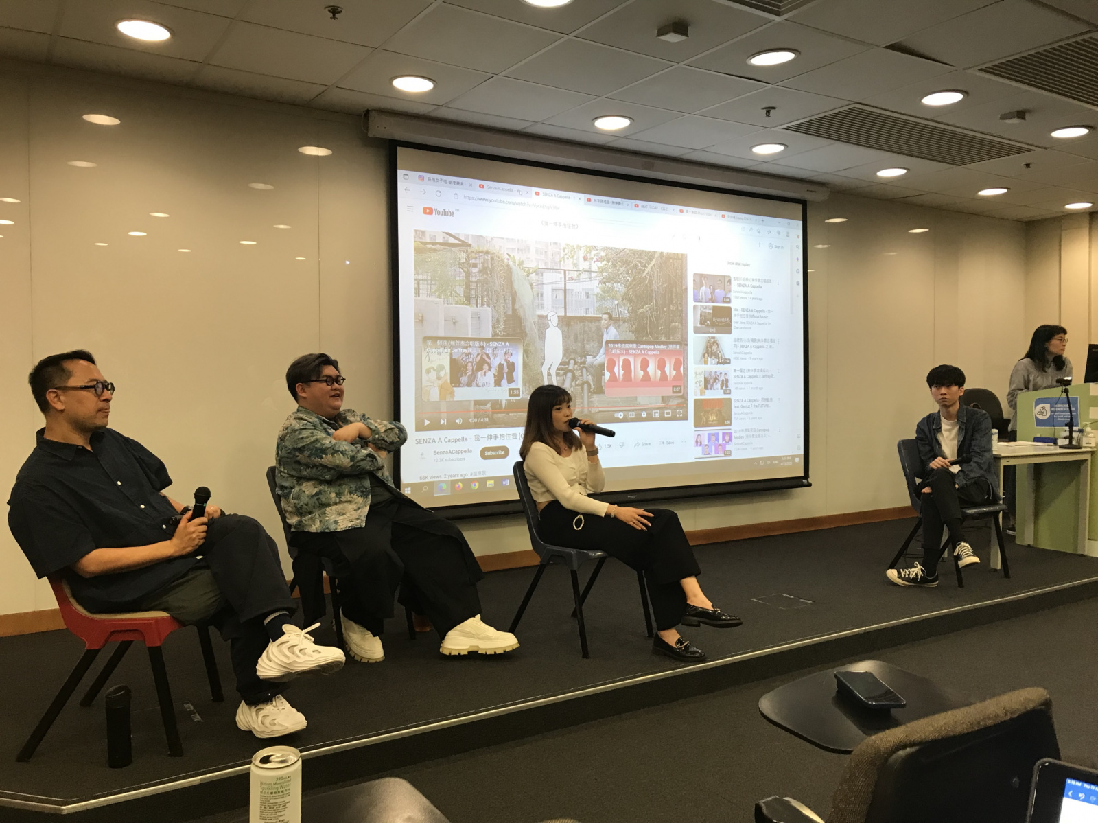 文化研究及創意產業文學文化研究及创意产业文学士學位課士学位课程程舉辦「举办「跟住去邊度跟住去边度 —— 對話創作者对话创作者」講座」讲座 ...