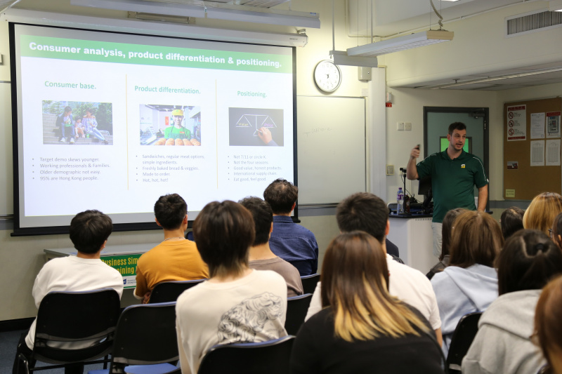 Mr. Jamie LeBrun, General Manager of Subway Hong Kong & Macau shared the challenges that Subway had faced in expanding the Hong Kong market.