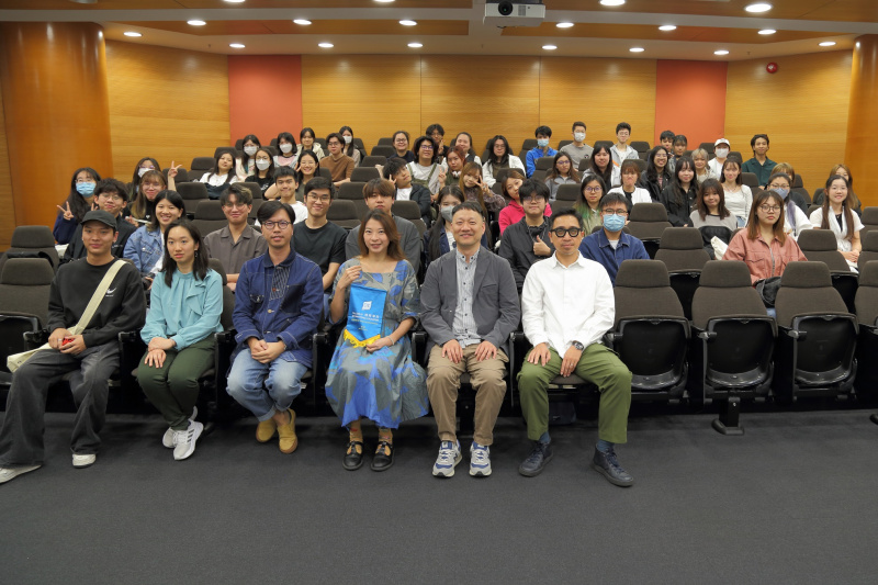 传理学部举办分享会加深同学对电影美术及服装指导工作之认识