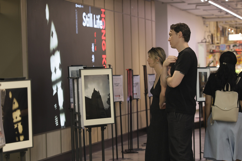The exhibition attracted participants who were interested in Hong Kong history and culture.